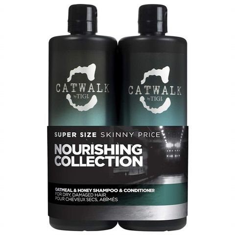 #Catwalk Xanh Đen - Cặp Dầu Gội-Xả Tigi Oatmeal & Honey 750ml
