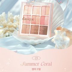 Phấn Mắt Dasique Summer Coral Hàn Quốc 18 Ô (9/2026)