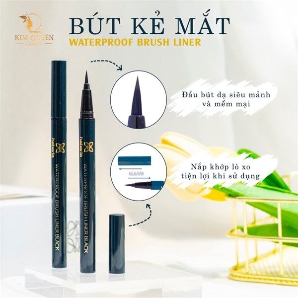 Kẻ Mắt Habaria Super Easy Waterproof Brush Liner (Nk) (29/4/2025)