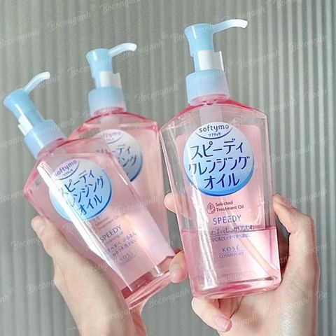 #HỒNG - DẦU TẨY TRANG KOSE SOFTYMO SPEEDY CLEANSING OIL 230ML NHẬT BẢN (11/2025)