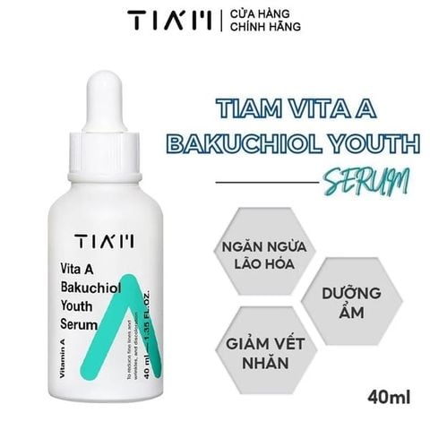 Serum Tiam Vitamin A Bakuchiol Youth 40ml (03/2027)