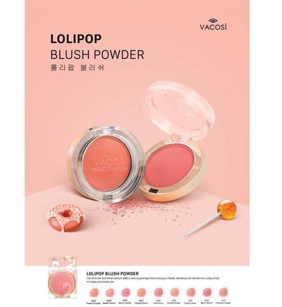 PHẤN MÁ HỒNG VACOSI LOLIPOP 5G