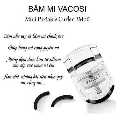 #BM06 - BẤM MI LÒ XO VACOSI MINI HÀN QUỐC