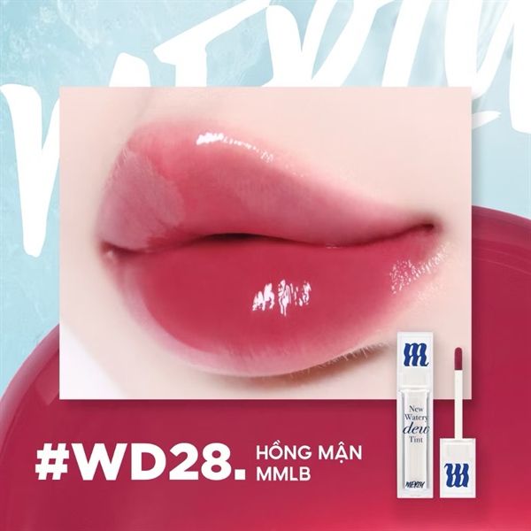 Son Tint Bóng Merzy Dạng Thạch New Watery Dew Tint 4G (21/4/2028)