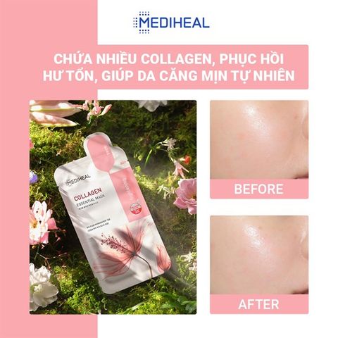 #COLLAGEN - MẶT NẠ CHỐNG LÃO HOÁ MEDIHEAL ESSENTIAL 3X 24ML