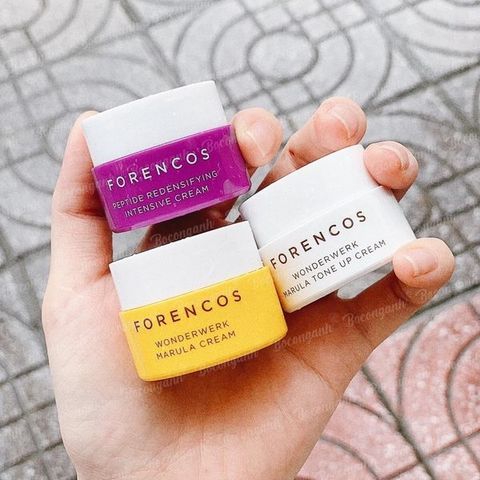#Vàng - Kem Dưỡng Ẩm Nâng Cơ Forencos Mini 10ml