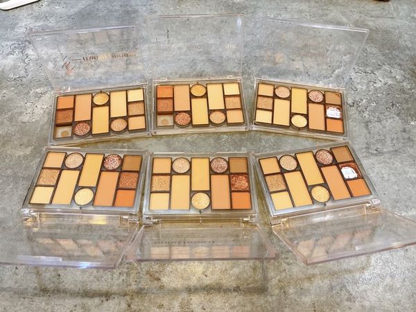 [SALE] PHẤN MẮT MGL AROUND BROWN 12 Ô NỘI ĐỊA TRUNG VỠ 1 Ô 50K