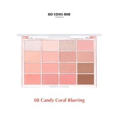 Bảng mắt Wakemake Soft Blurring Eye Palette 16 ô