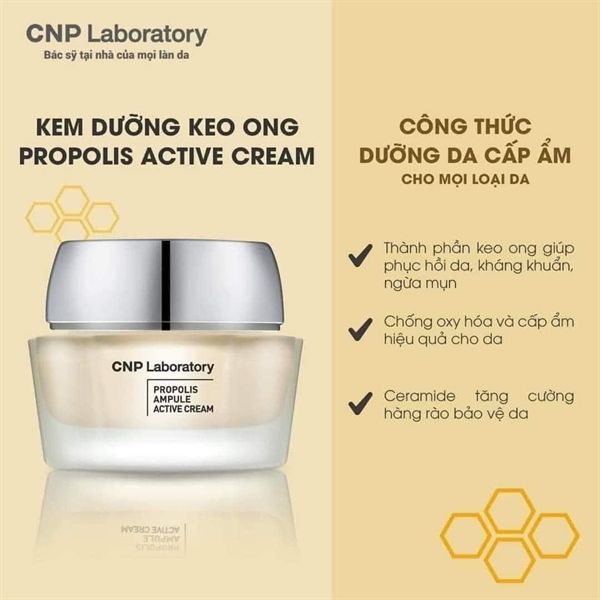 Kem Dưỡng CNP Propolis Shot Cream 50ml