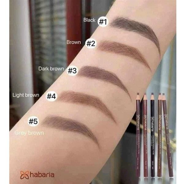 Chì Xé Kẻ Mày Habaria Eyebrow Pencil