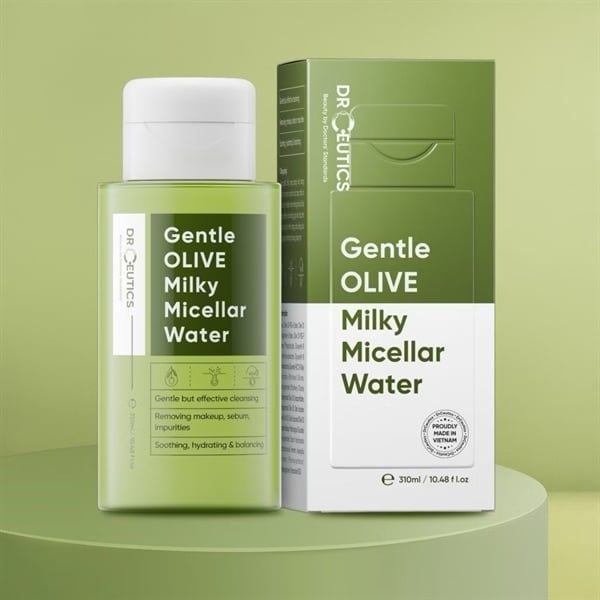 Tẩy Trang Dr.Ceutics Gentle Olive Milky Micellar (NK) (22/12/2027)