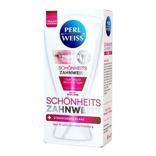 #HỒNG - KEM ĐÁNH RĂNG PERL WEISS ĐỨC 50ML