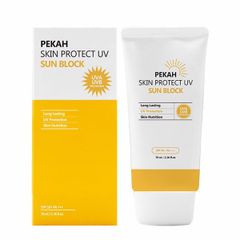 Kem Chống Nắng Nâng Tone Pekah Skin Protect UV Sun Block Hàn Quốc 70ml (18/6/2027)