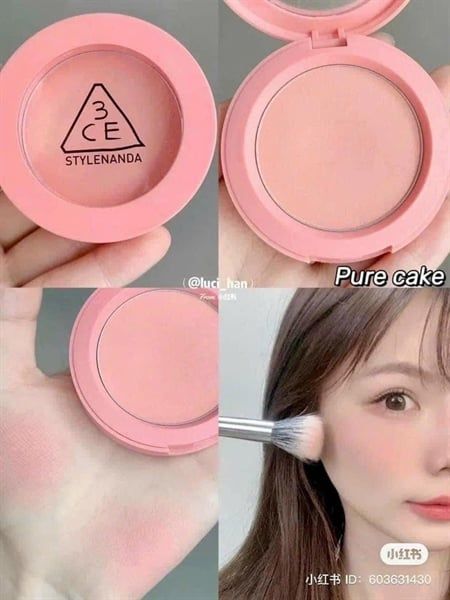 [Bản Tròn] Phấn Má Hồng 3CE Hàn Quốc (19/5/2027)