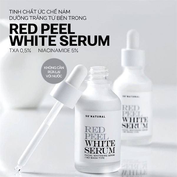 Serum So'Natural Red Peel White