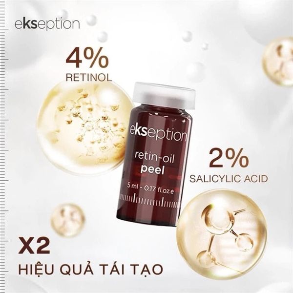 Tinh Chất Ekseption Retin - Oil Peel Trẻ Hoá, Sáng Da