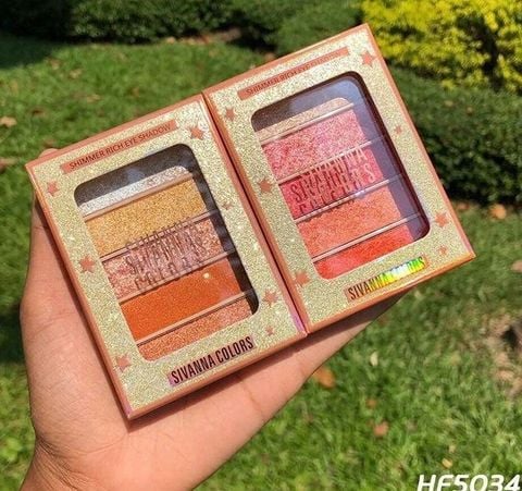 #01 - BẢNG PHẤN MẮT 5 Ô SIVANNA HF5034