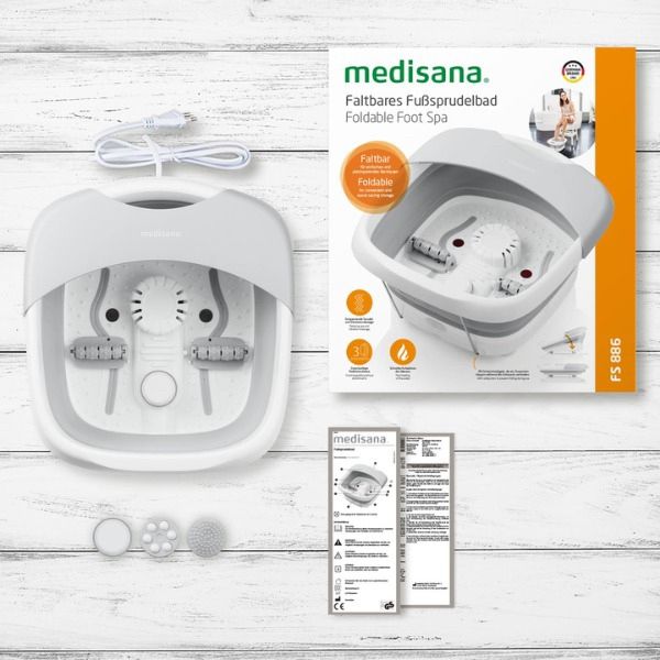 Chậu Ngâm Massage Chân Medisana FS886