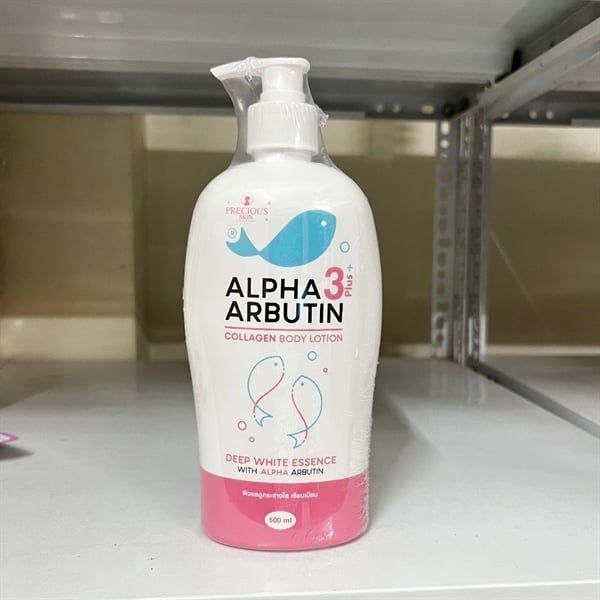 Sữa Dưỡng Thể Alpha Arbutin 3 Plus+ Collagen Precious Skin 500ML (XT)