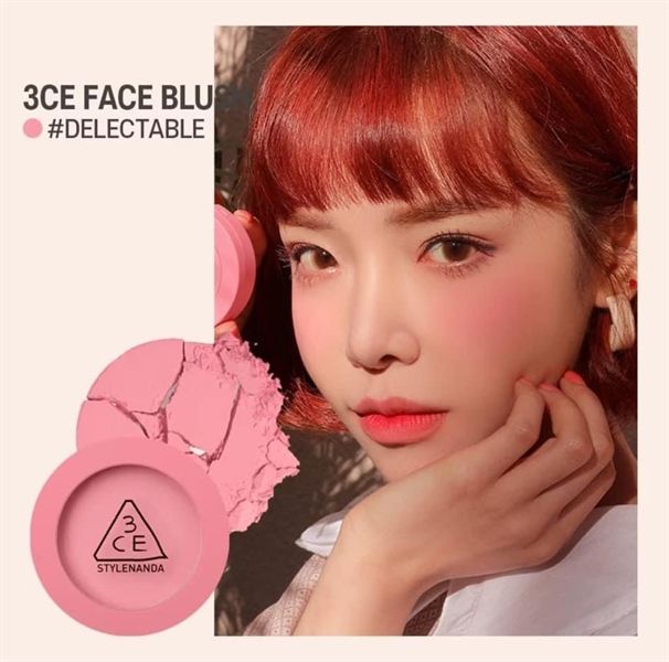 [Bản Tròn] Phấn Má Hồng 3CE Hàn Quốc (19/5/2027)