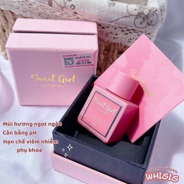 Nước Hoa Vùng Kín Whisis Sweet Girl Inner 5ml (02/2028)