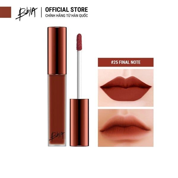 Son Kem BBia Last Velvet Lip Tint 5G Hàn Quốc (1/2026)
