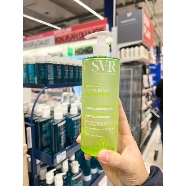 #Xanh Lá - Gel Rửa Mặt SVR 400ml Mẫu Mới (05/2026)