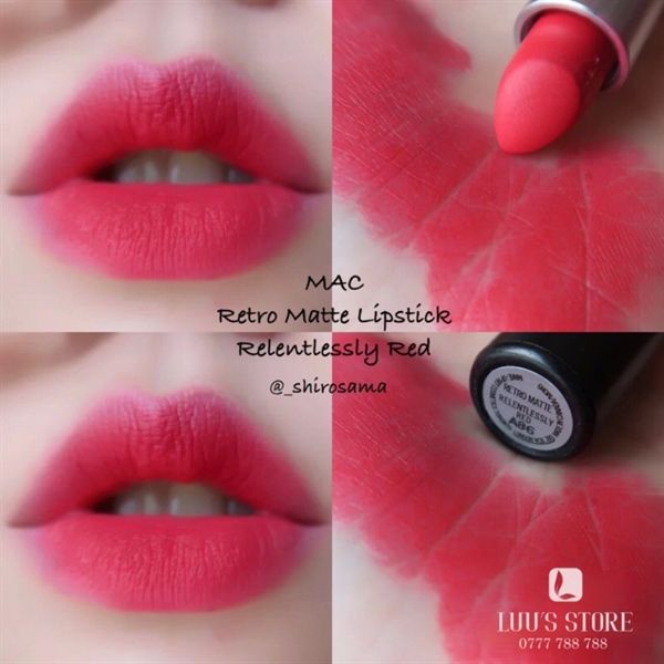 SON THỎI MAC RETRO MATTE LIPSTICK AUTH 3G