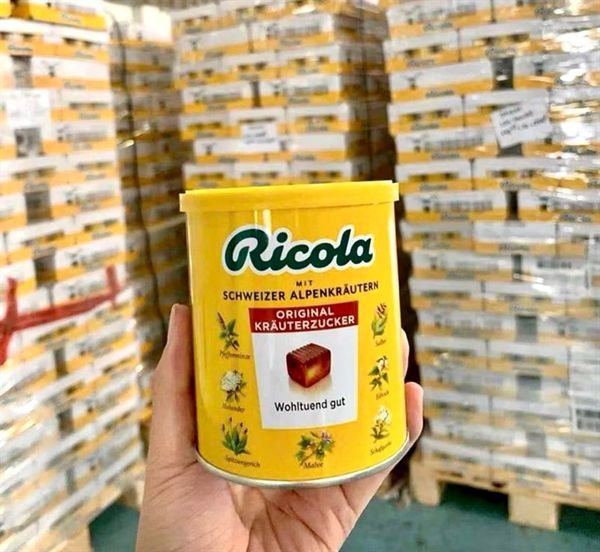 Kẹo Ngậm Ho Thảo Mộc Ricola Original Herb 250G (30/4/2027)