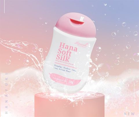 #Hồng - Dung Dịch Vệ Sinh Hanayuki Soft & Silk 150g