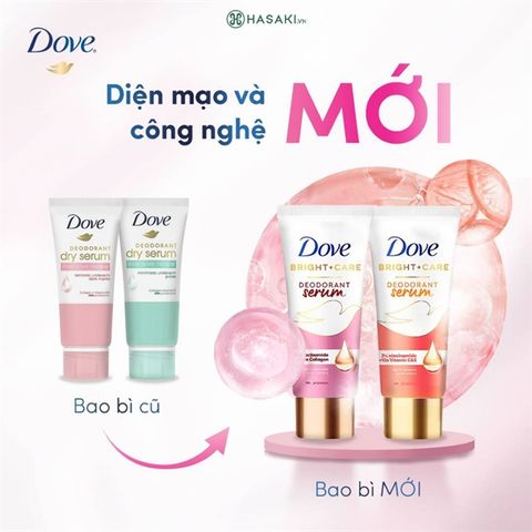 #Hồng-Kem Khử Mùi Khô Thoáng Dove 40ml (5/2025) (Nk)