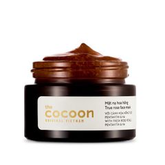 MẶT NẠ HOA HỒNG DƯỠNG ẨM THE COCOON SIZE LỚN 100ML