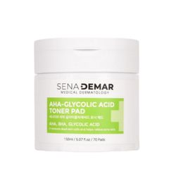 Toner Pad Senademar AHA-Glycolic Acid 150ml