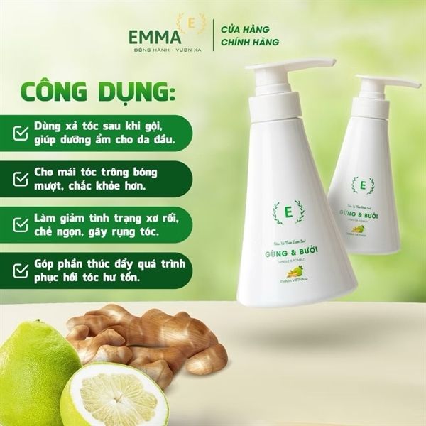 Dầu Xả Thảo Dược EMMA 2in1 280ML (26/9/2026)