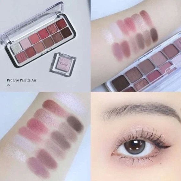 Phấn Mắt 12 Ô Clio Pro Eye Palette Air Hàn Quốc (9/2026)
