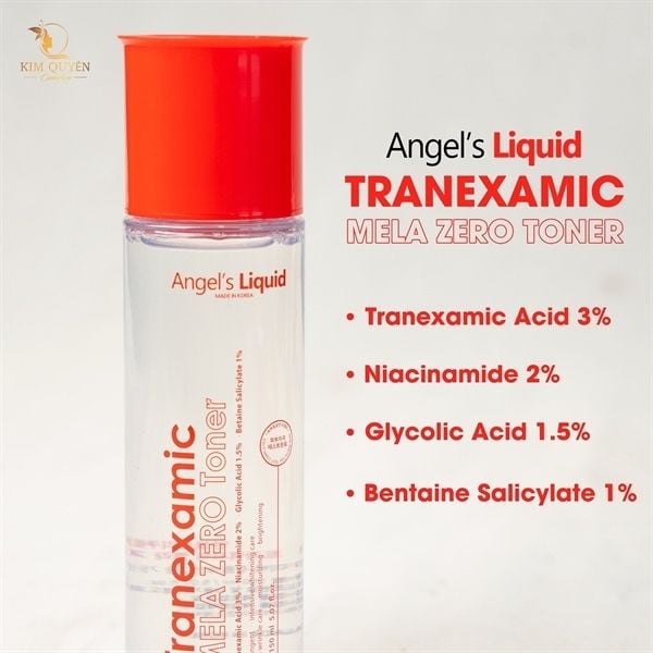 Toner Acid Giảm Thâm Nám Angel's Liquid Tranexamic Mela Zero
