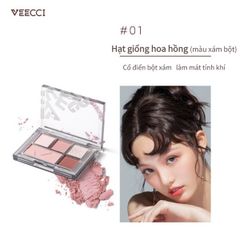 Phấn Mắt 5 Ô Veecci Nội Địa Trung 5.2g (09/2026)