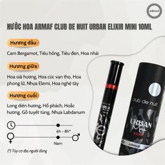 Nước Hoa Club De Nuit