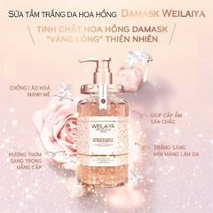 Sữa Tắm Trắng Da Weilaiya Grand Rose Extracts (05/2028)