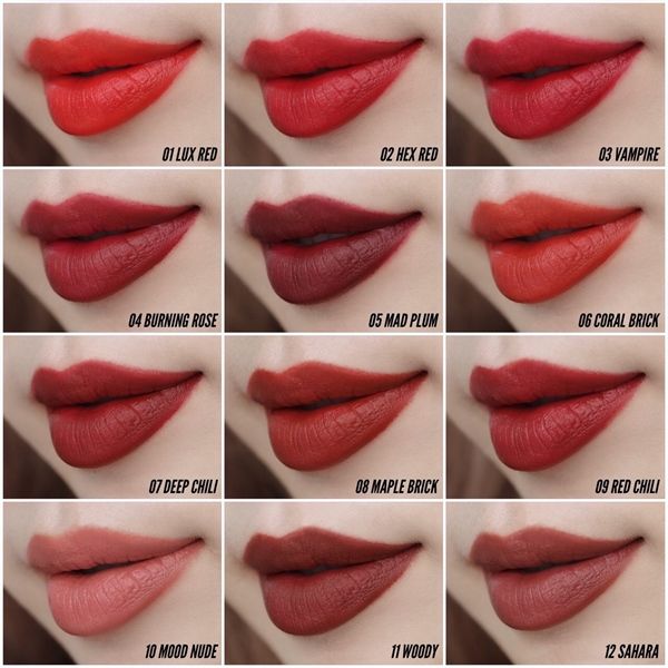 #06 CORAL BRICK - SON KEM LÌ A.BLACK HÀN QUỐC 8G