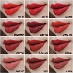 #06 CORAL BRICK - SON KEM LÌ A.BLACK HÀN QUỐC 8G