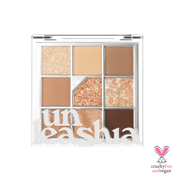 Phấn Mắt 9 Ô Unleashia Glitterpedia Hàn Quốc (8/2026)