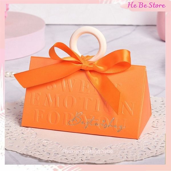 Túi Giấy Có Móc Gỗ Tam Giác Ngang Enjoy