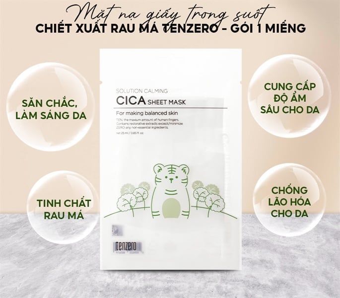 Mặt Nạ Tenzero Solution Rejuvenating Mask 25ml