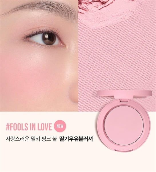 [Bản Tròn] Phấn Má Hồng 3CE Hàn Quốc (19/5/2027)