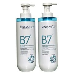 Dầu Xả Biotin & Collagen B7 Visiami Gừng Đen - Nấm Linh Chi 780ml