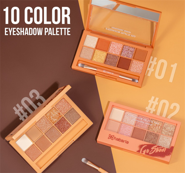 Phấn Mắt Habaria 10 Ô Eyeshadow Palette