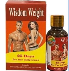 Viên Uống Vitamin Tăng Cân Wisdom Weight Indonesia 25V