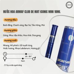 Nước Hoa Club De Nuit Ico|Nic Edp 105Ml (05/2028)