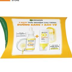 Combo Bộ 3 Ngày Trải Nghiệm Chu Trình Dưỡng Sáng Da Garnier (06/2026)
